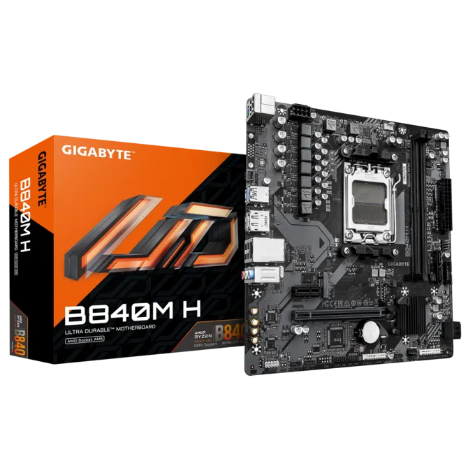 GIGABYTE B840M H DDR5 HDMI-DP PCIE 4.0 AM5 mATX