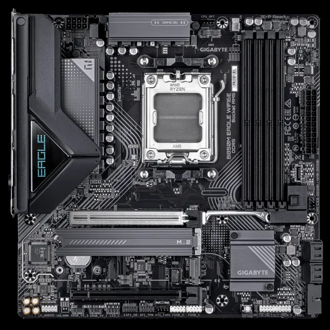 GIGABYTE B850M EAGLE WIFI6E HDMI DP MATX AM5