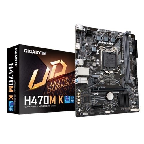GIGABYTE H470M K 3200MHZ HDMI DP M.2 MATX 1200PAsusAnakartB04754