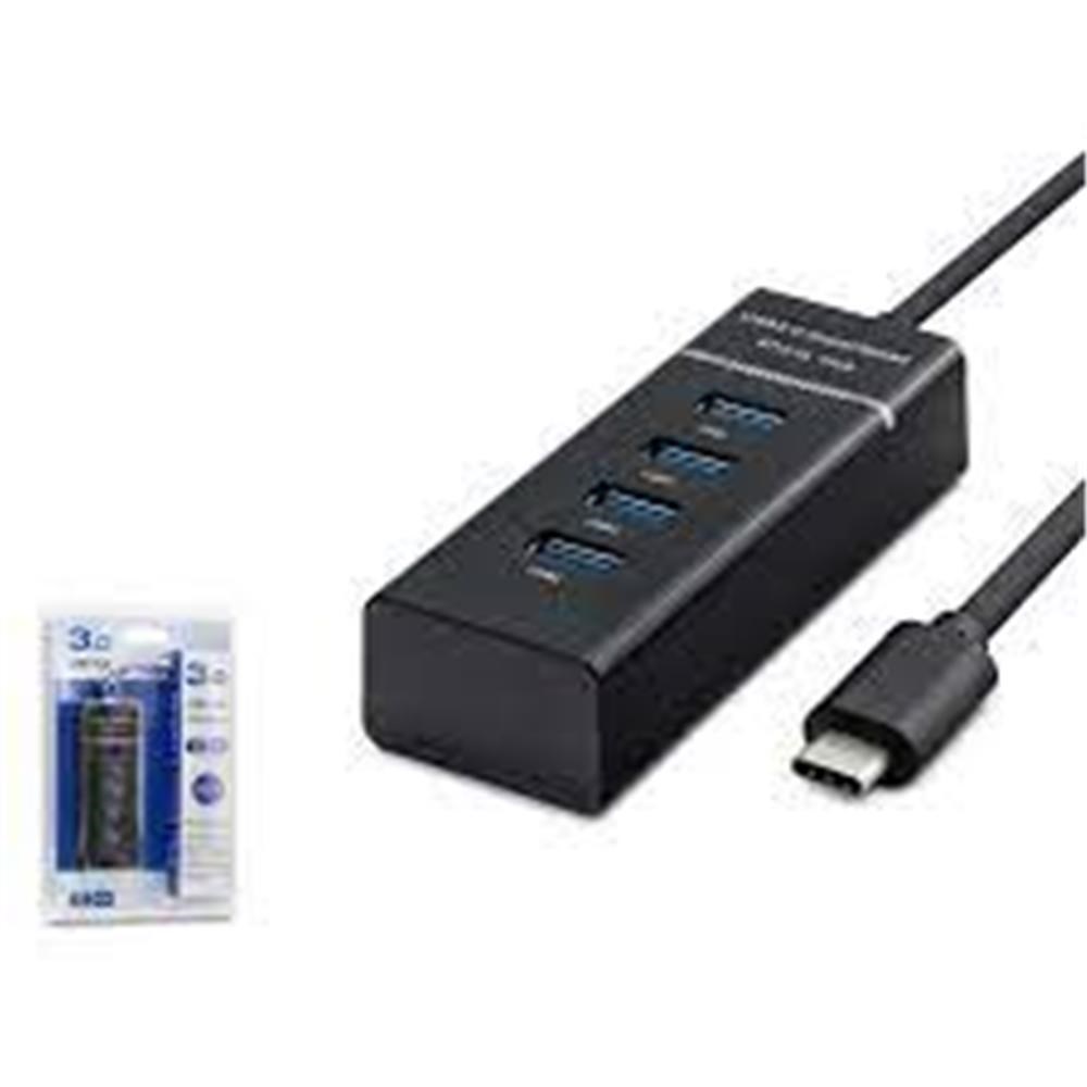 Hadron Hd144 4 Port 3.0 Type-c  Hub