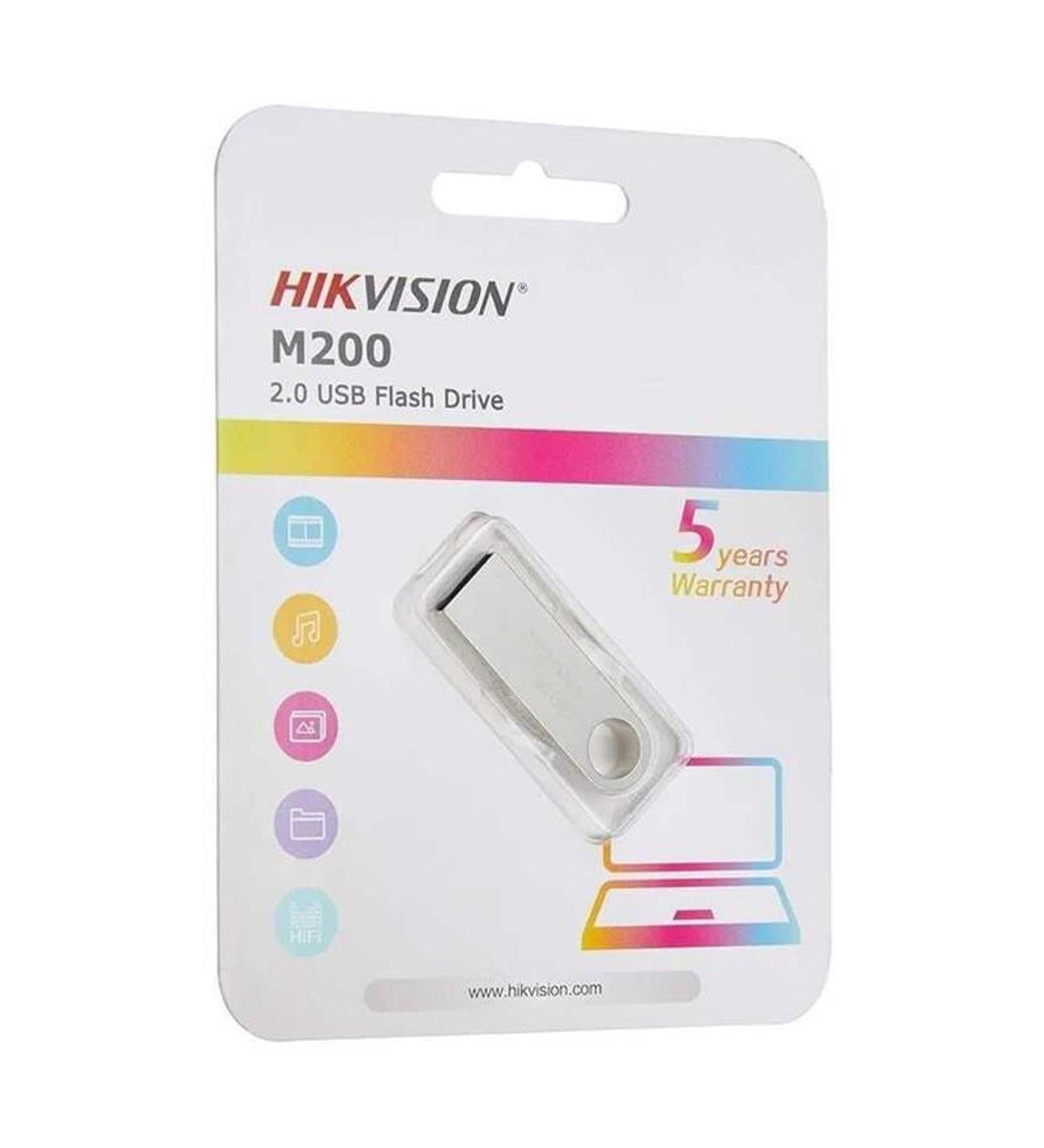 Hikvision 16GB USB2.0 HS-USB-M200-16G Metal Flash BellekHikvisionUSB BellekB05929