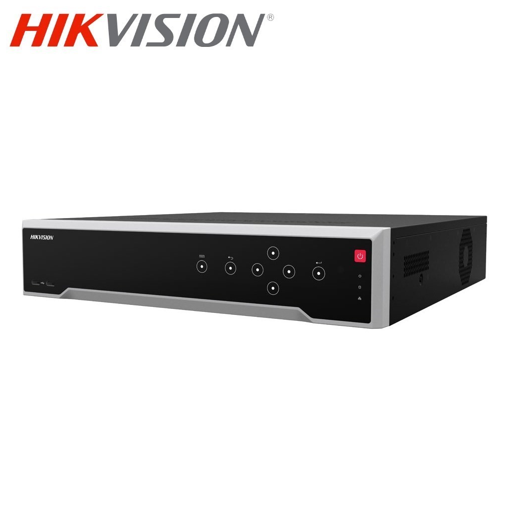 HIKVISION DS-7764NI-M4, 64Kanal, 32Mpix, H265+, 4 HDD Desteği, 4320P Kayıt, 400Mbps Bant Genişliği, Metal Kasa, 2 Port GigaBit Lan, NVR