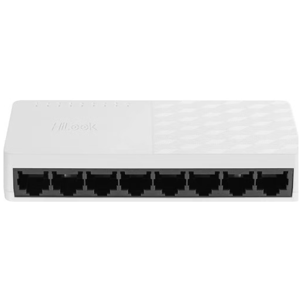 HILOOK NS-0108D, 8 Port, Megabit, Yönetilemez, Masaüstü Switch