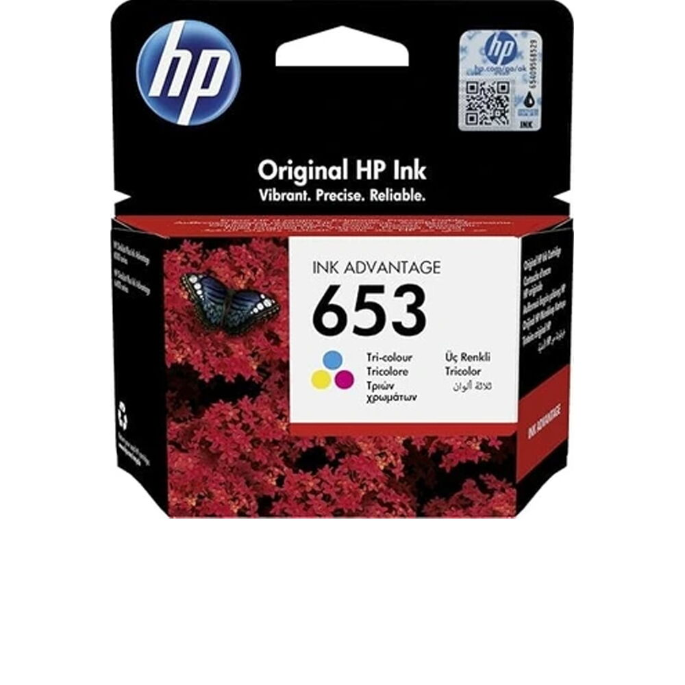 HP 653 3YM74A Üç Renkli Orijinal Mürekkep Kartuşu