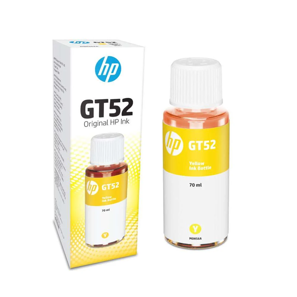 HP M0H56A No GT52 Sarı Mürekkep Şişesi