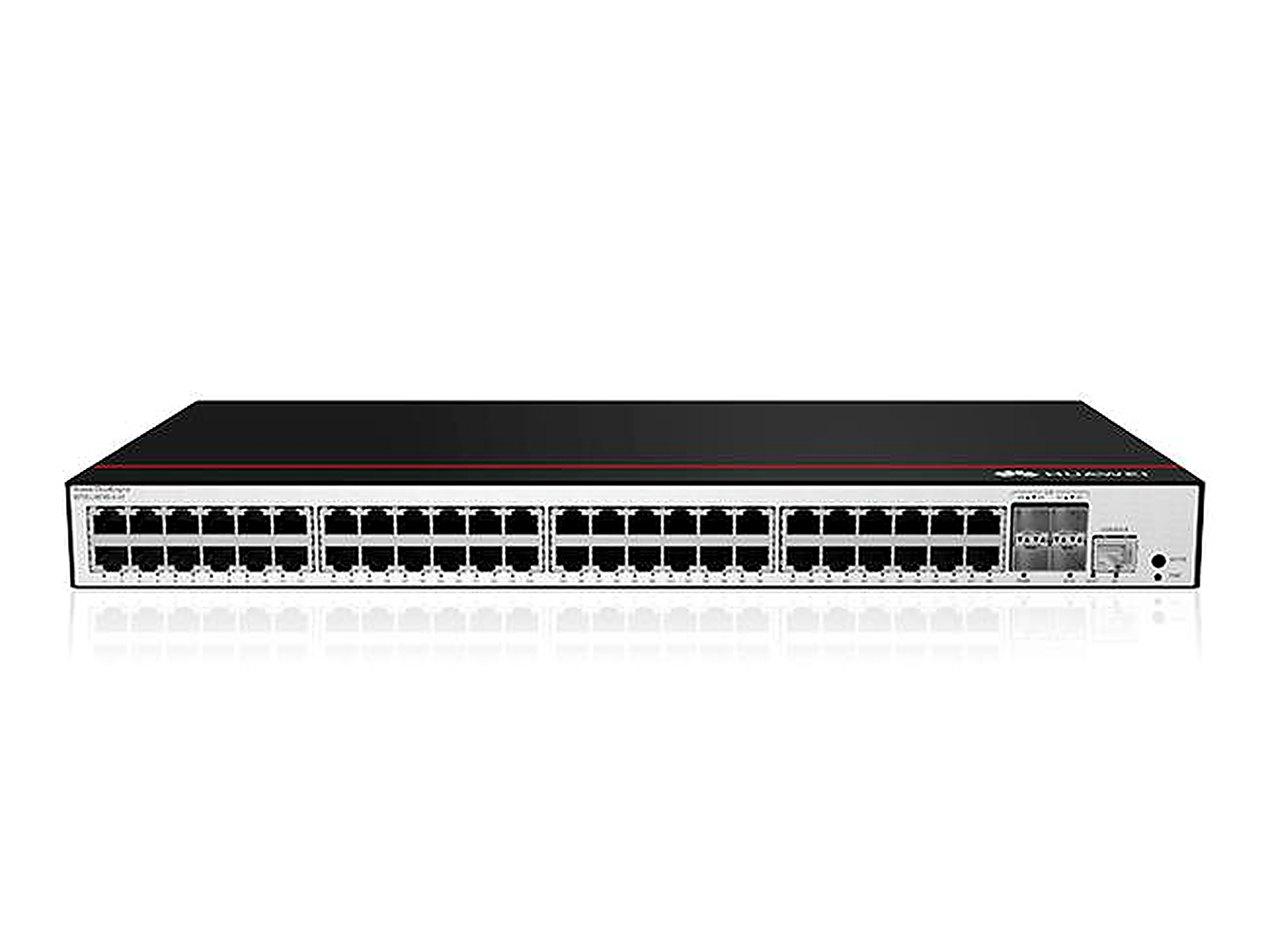 HUAWEI 48port PoE 828W 4-10GbE SFP 2.5GbE 2 ayrı 12GE stack portu Yönetilebilir Switch S5735-L48PN4XE-A-V2