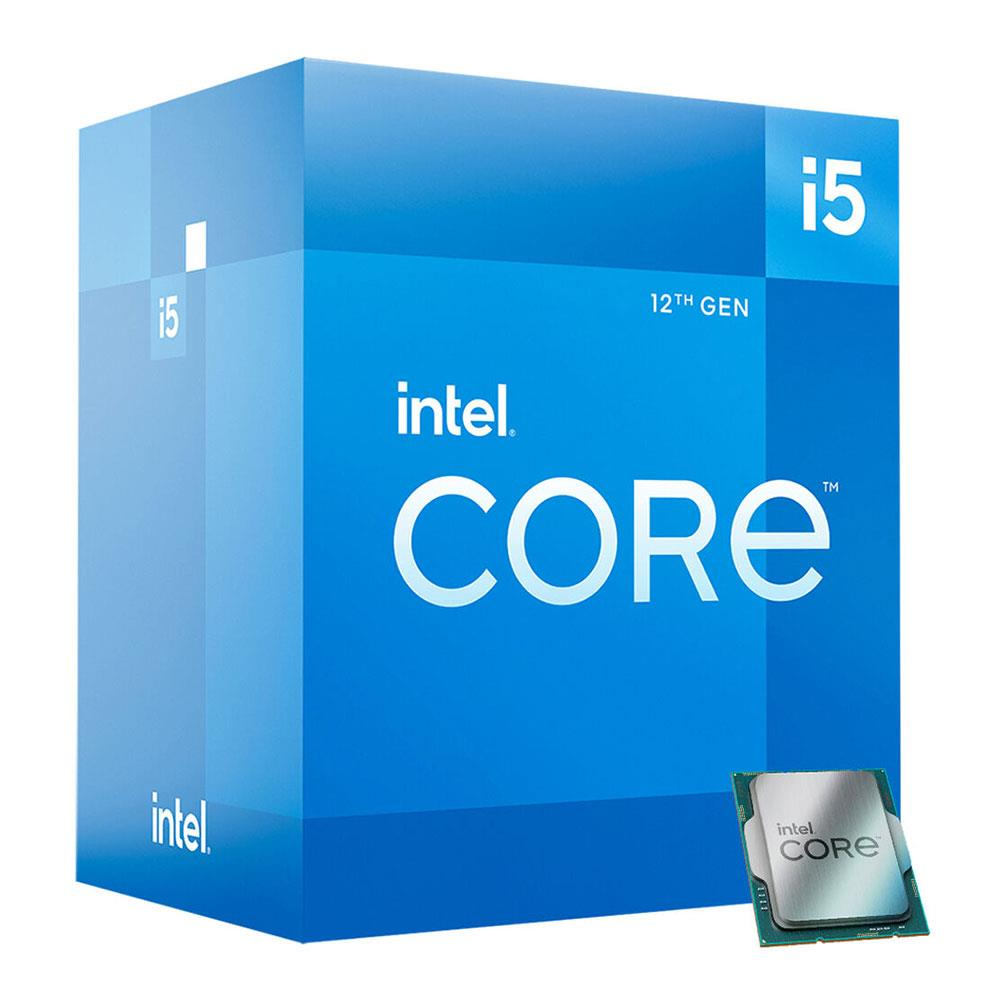 INTEL CORE i5 12400 18MB 6çekirdekli O/B UHD VGA 1700p 65w Kutulu+Fanlı