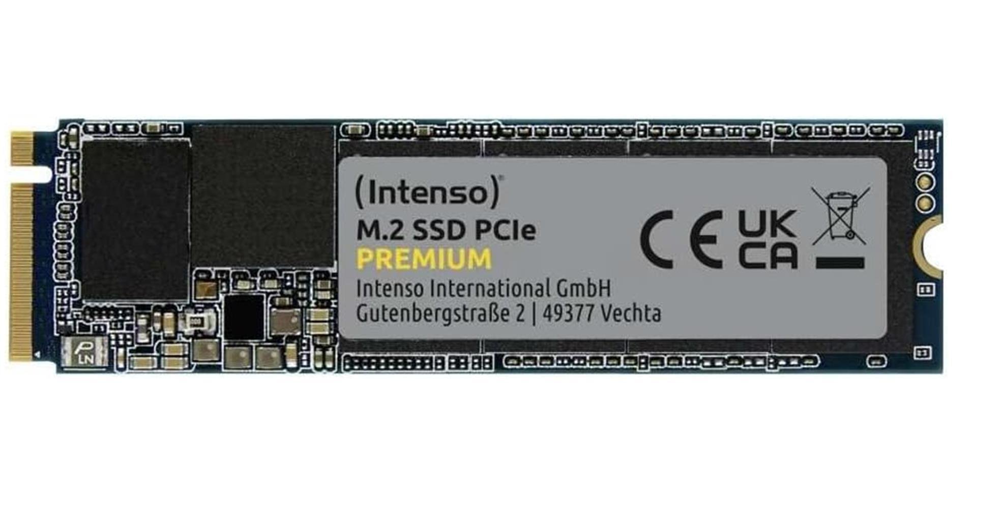 Intenso 1TB Premium Gen.3x4 NVMe 1.3 SSD 2100MB-1700MB-s Ssd Disk