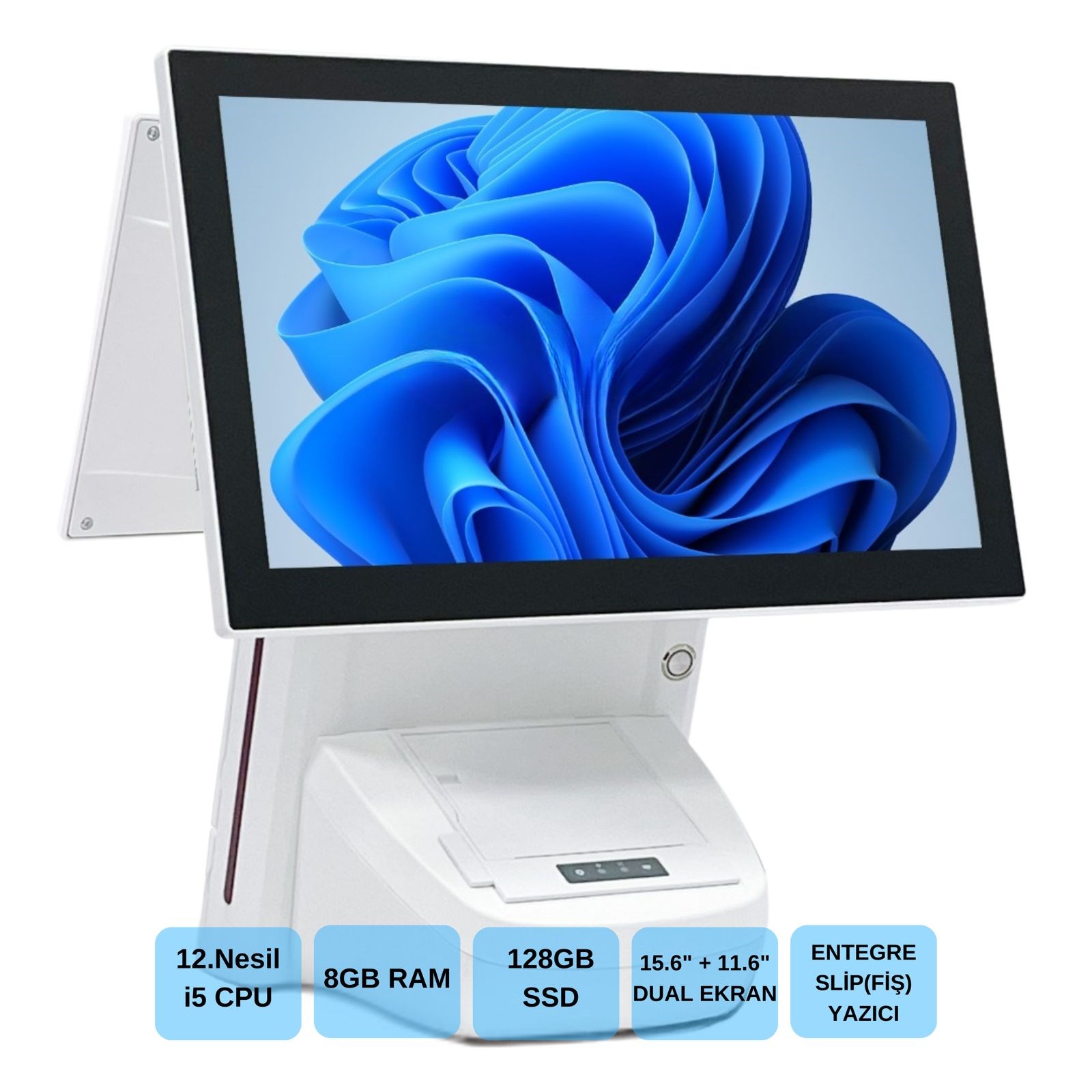 IROMX BP-1215W11 I5 12.GEN 8GB 256GB 15.6+11.6