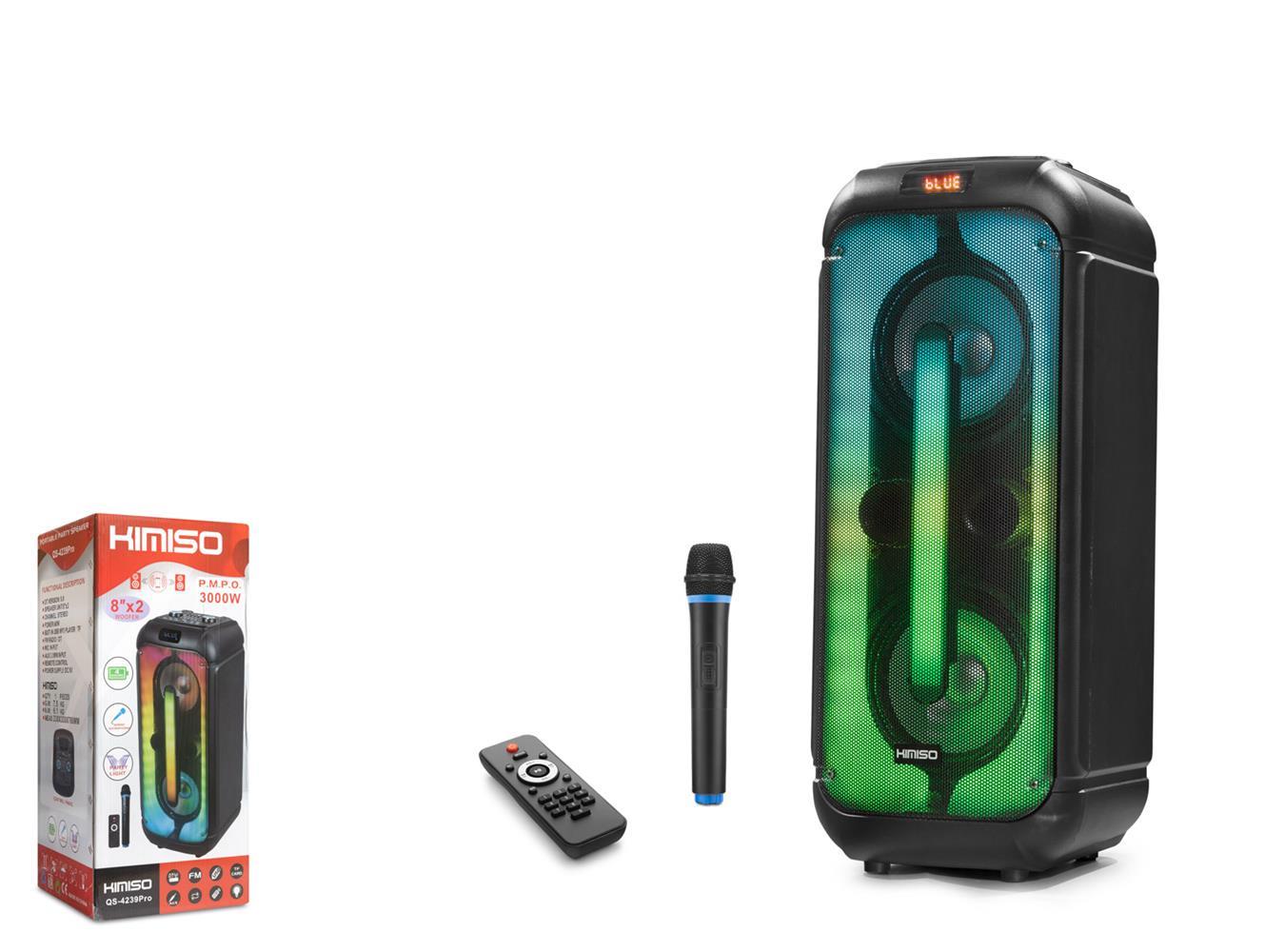 KIMISO QS4239 PRO BLUETOOTH SPEAKER 2x8