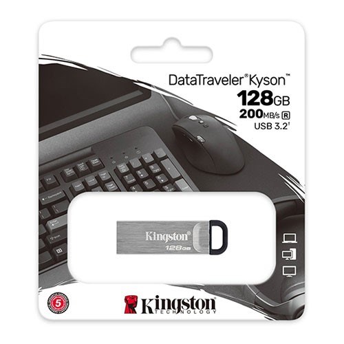 KINGSTON 128GB USB 3.2 Usb Bellek Kyson DTKN/128GB