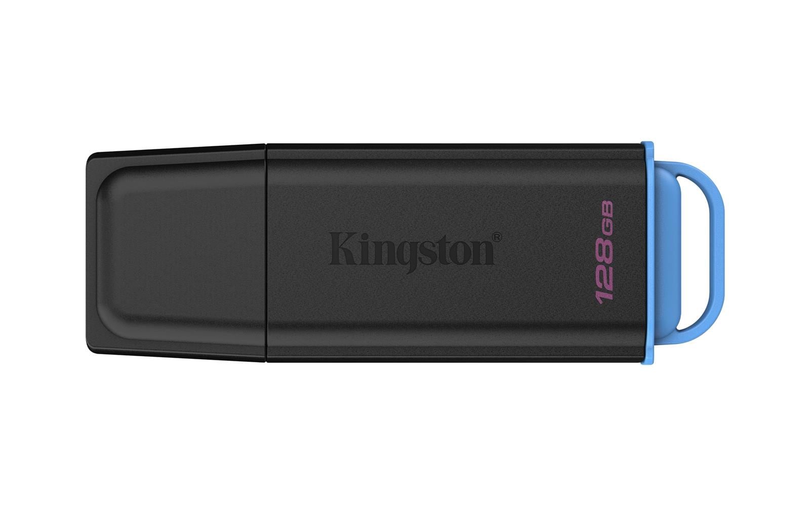 Kingston DTXG2-128GB 128GB Portable USB 3.2 Gen 1 DataTraveler Exodia Black-Blue Flash Bellek