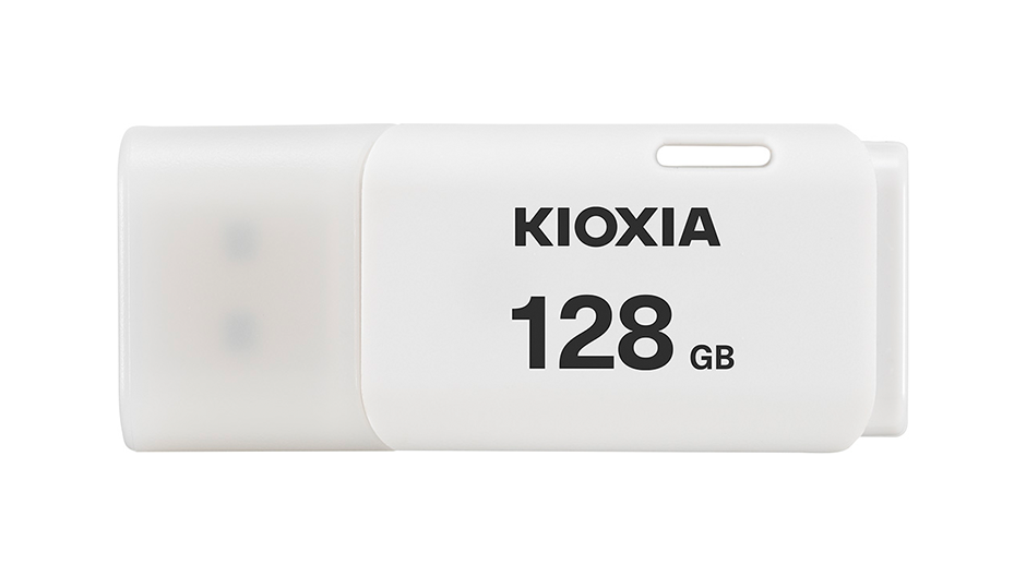 KIOXIA 128GB USB 2.0 Usb Bellek U202 LU202W128GG4 Beyaz