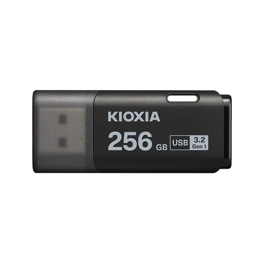KIOXIA U301K 256GB USB 3.2 Gen1 TransMemory Flash Disk (Siyah)