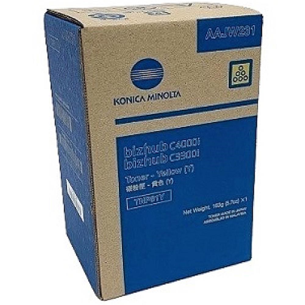 Konica Minolta TNP81Y Yellow Sarı Orjinal Fotokopi Toneri Bizhup C3000i-4001i-3001İ 9.000 Sayfa