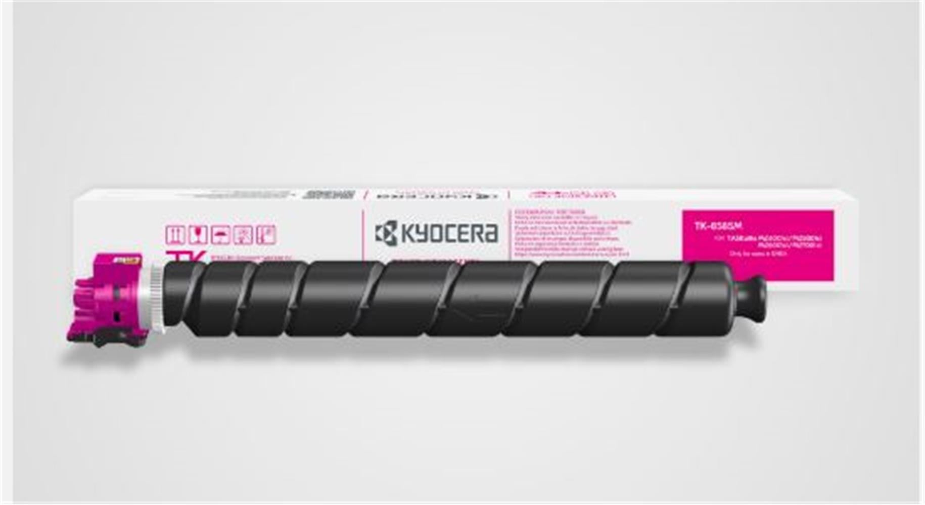 Kyocera TK-8585M Magenta Kırmızı Orjinal Fotokopi Toneri TASKalfa MZ4001ci - MZ5001ci 20.000 Sayfa