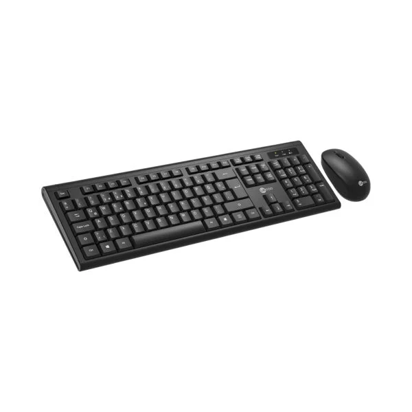 LECOO KW200 Kablosuz Q Trk Siyah Klavye - Mouse Set