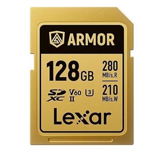 LEXAR 128GB LSDAMGL128G-RNNNG PRO ARMOR GOLD 280MBS READ / 210MBS WRİTE SD KART