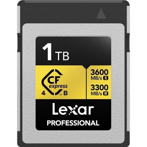 LEXAR 1TB PROFESSIONAL GOLD LCXEXP4001T- RNENG CFEXPRESS 4.0 TYPE-B KART