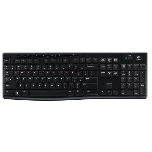 LOGITECH K270 Kablosuz Q Trk Siyah Multimedya Klavye 920-003761