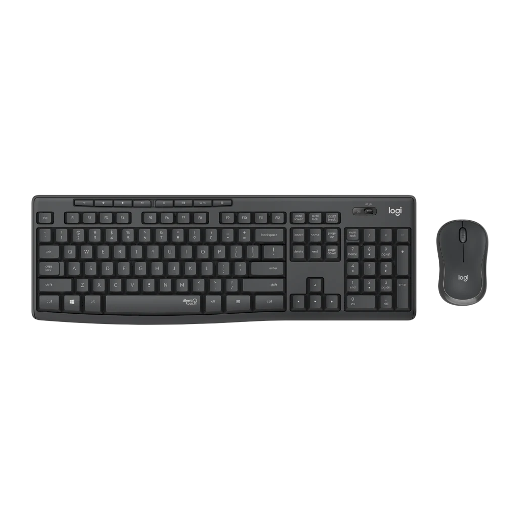 LOGITECH MK295 Siyah, 920-009804, Kablosuz, Türkçe Q, Klavye Mouse Set
