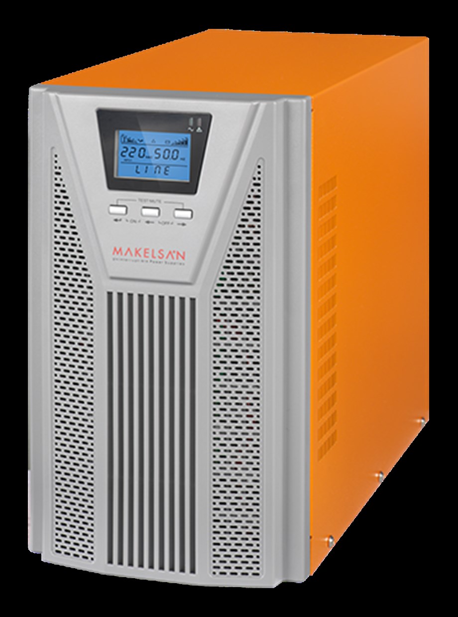 MAKELSAN POWERPACK SE 3KVA / 2700W (1F/1F) 5-10dk (6x 12V/7AH) ONLINE MU03000N11EAV04