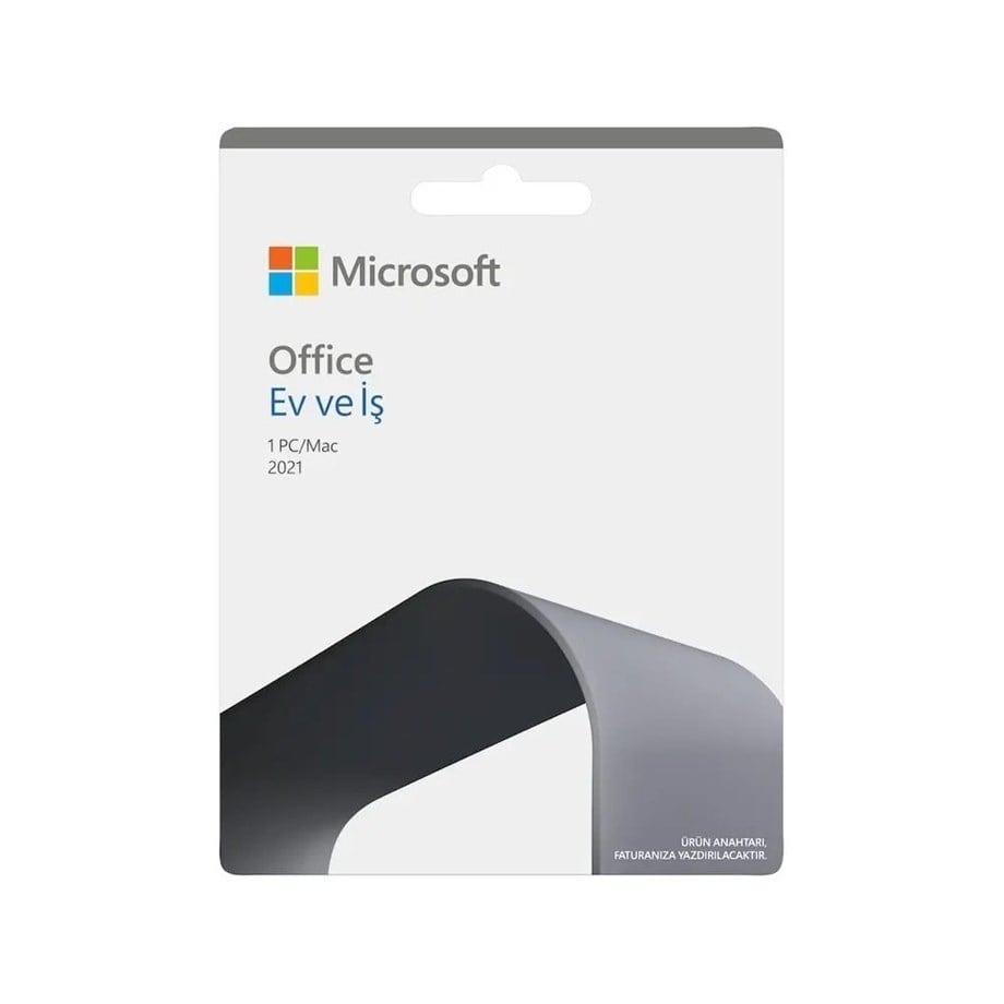 MS MİCROSOFT OFFİCE EV VE İŞ 2021 32/64 BİT TR T5D-03488 - ESD