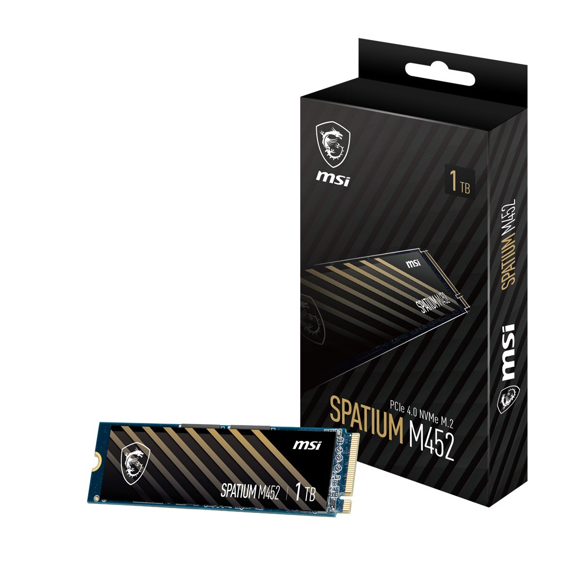 MSI 1TB SPATIUM M452 3500-2700MB/s M2 NVME GEN4 Disk