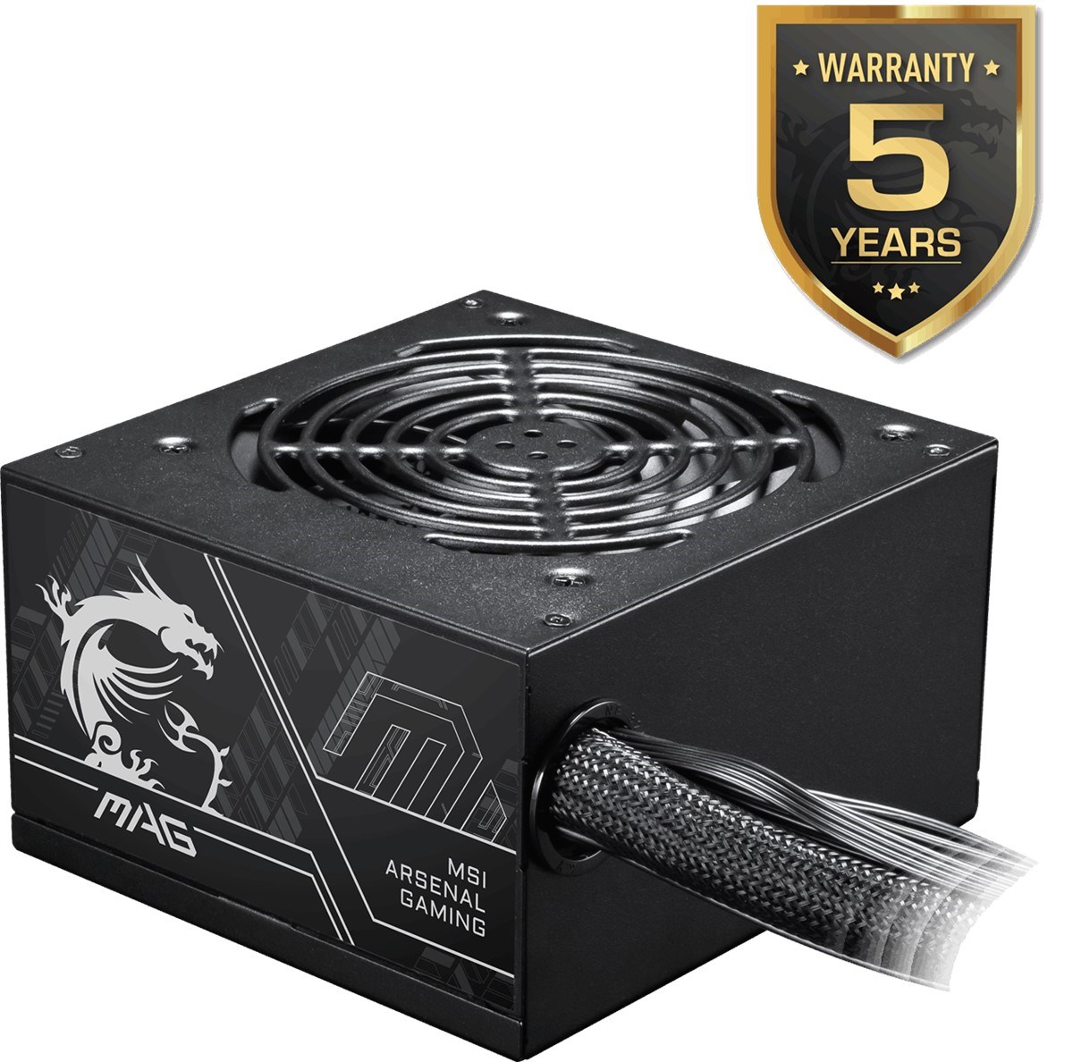 MSI 750w 80+ Bronze MAG A750BN PCIE5 II Power Supply