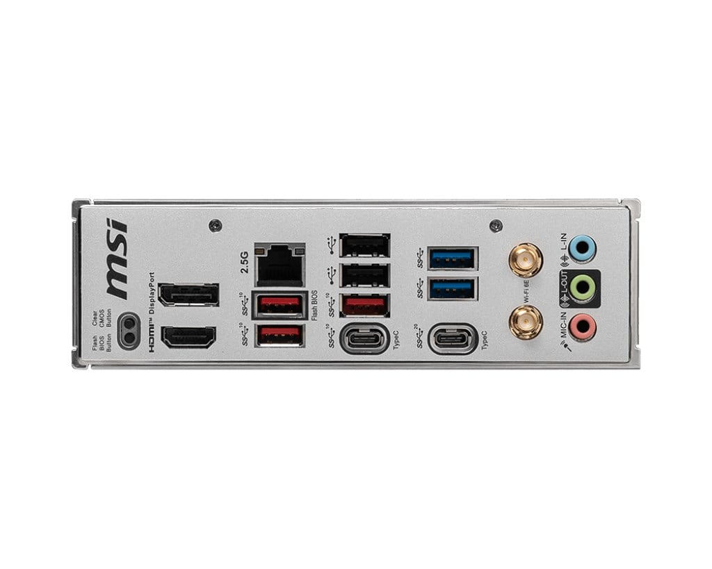 MSI B650M PROJECT ZERO WIFI6E DDR5 HDMI-DP TYPEC PCIE 4.0 AM5 mATX