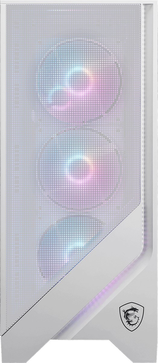 MSI MAG FORGE 320R AIRFLOW WHITE Gaming Nid-Tower PC Kasası Beyaz