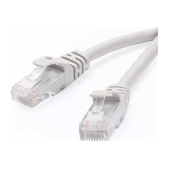 ODS 0.5metre CAT6 Utp LSZH Saf Bakır Gri Patch Kablo (10'lu Paket)