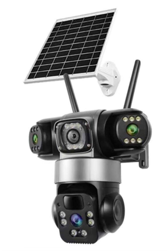 Okam O-KAM 6040 9MP 3 Lens Wifi Solar Kamera