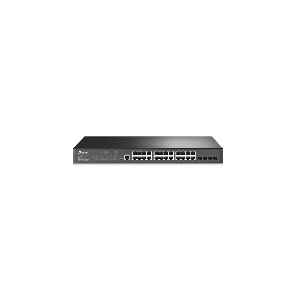 OMADA SG3428, 24 Port GigaBit, 4Port GigaBit SFP, Yönetilebilir, Rackmount Metal Kasa Switch