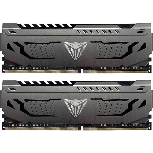 PATRIOT 32GB (2X 16GB) DDR4 3200MHZ CL16 DUAL KIT PC RAM VIPER STEEL PVS432G320C6K