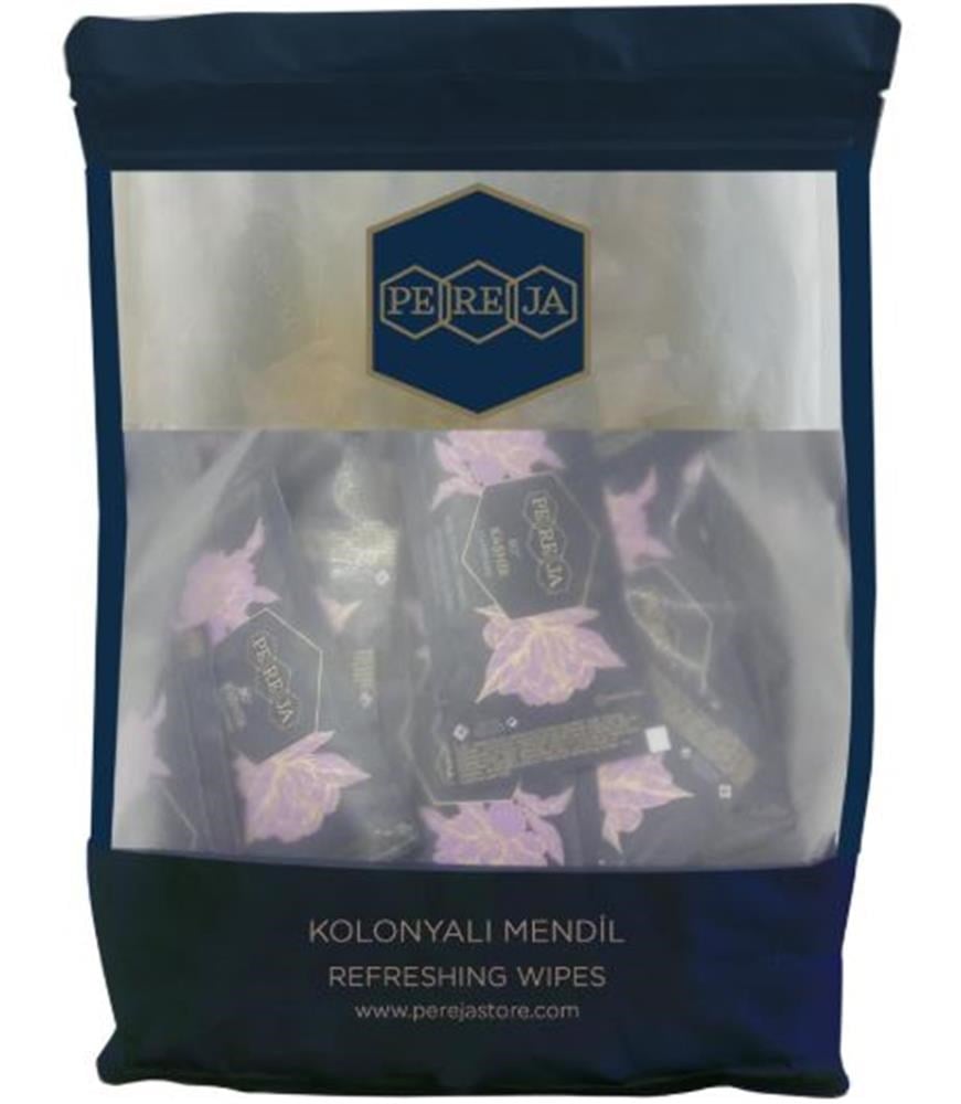 Pereja Kaşmir Kolonyalı Mendil 5x10 150li