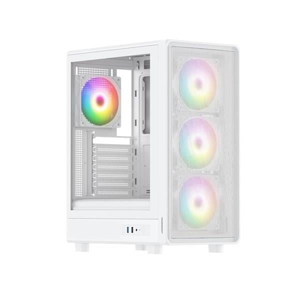 POWERBOOST 650W 80+ BRONZE GAMING MID-TOWER PC KASASI BEYAZ