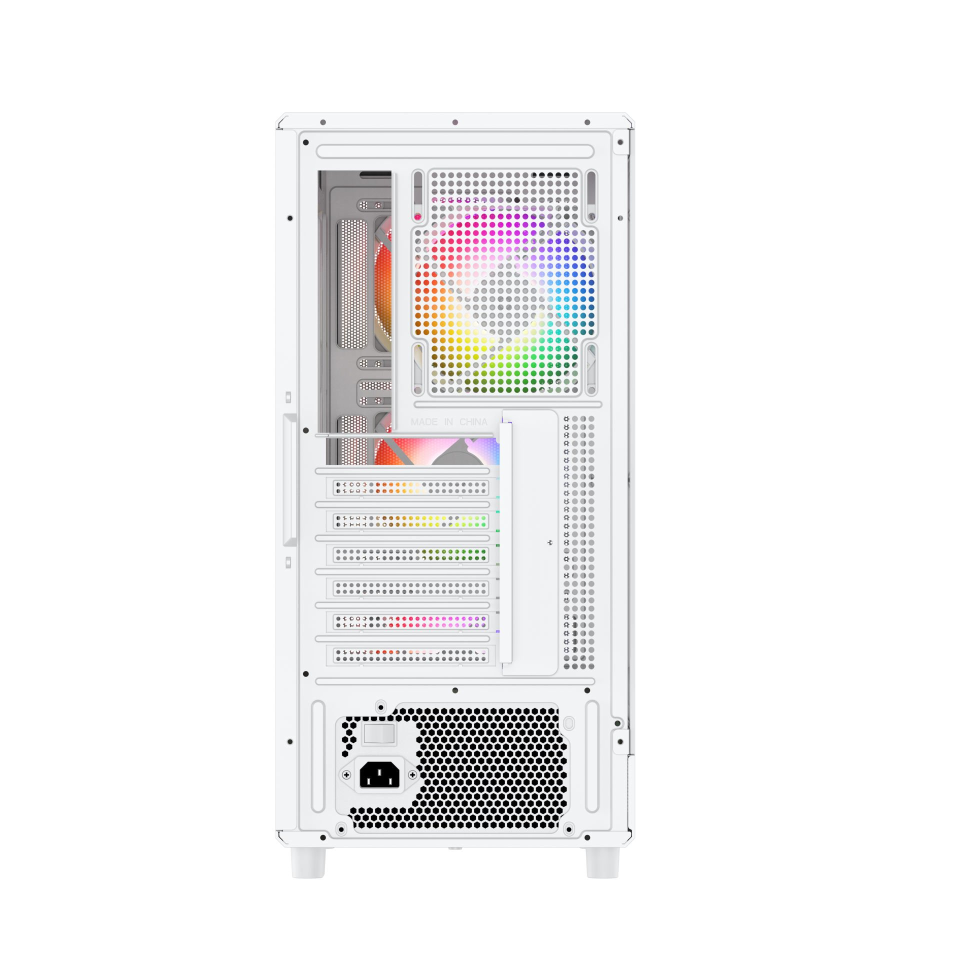 POWERBOOST 650W 80+ BRONZE PB-A5065W-650w 4-ARGB Fanlı Gaming Mid-Tower PC Kasası