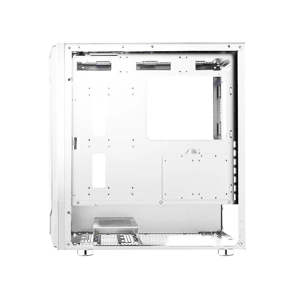POWERBOOST VK-G3701W 3-RGB Fanlı Gaming Mid-Tower PC Kasası Beyaz