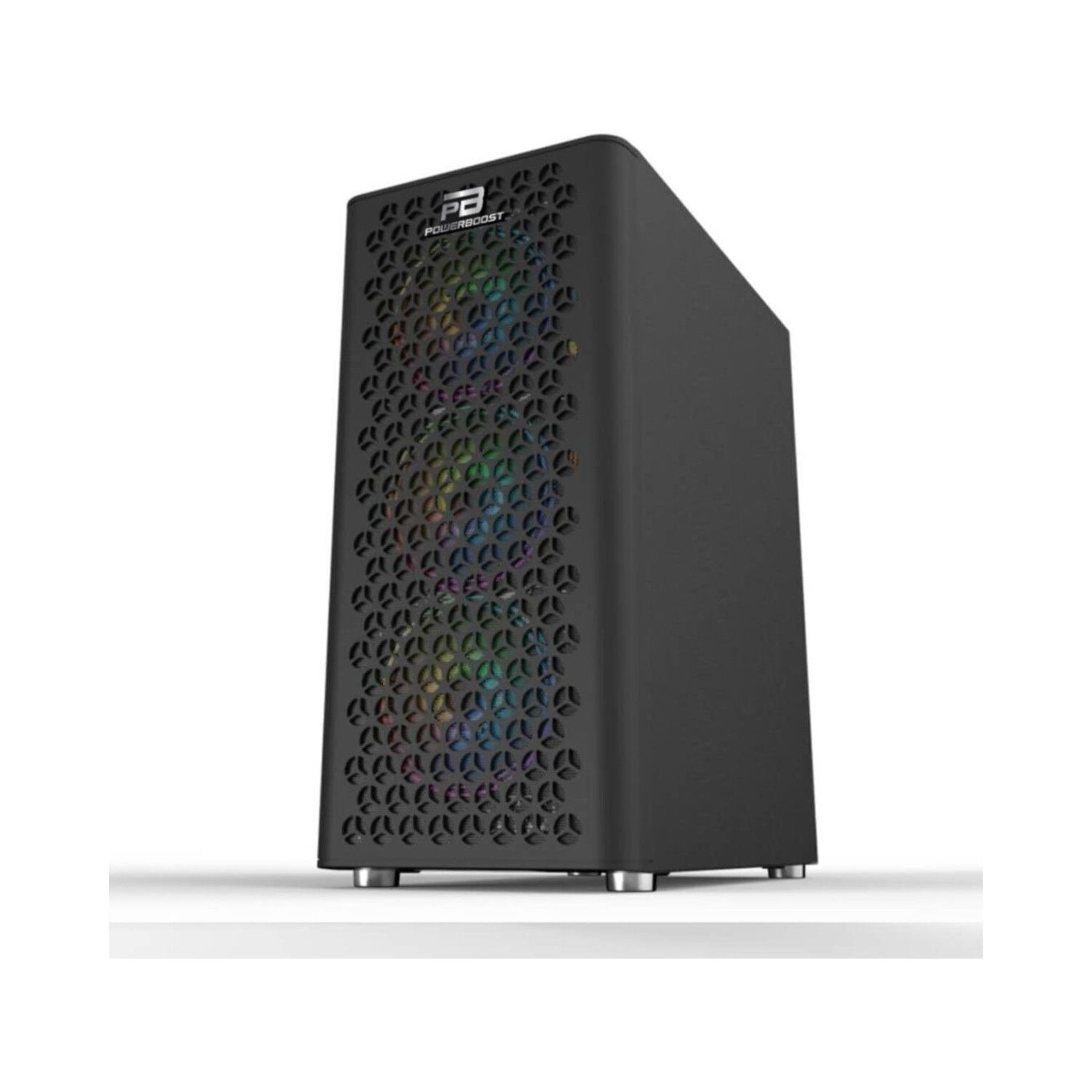 POWERBOOST VK-M202B 4-RGB Fanlı Gaming Mid-Tower PC Kasası