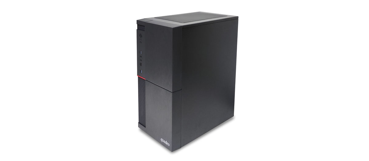 QUADRO SOLID DHA-34825 CORE i5 3470 8GB- 256GB SSD- O/B HD VGA FDOS