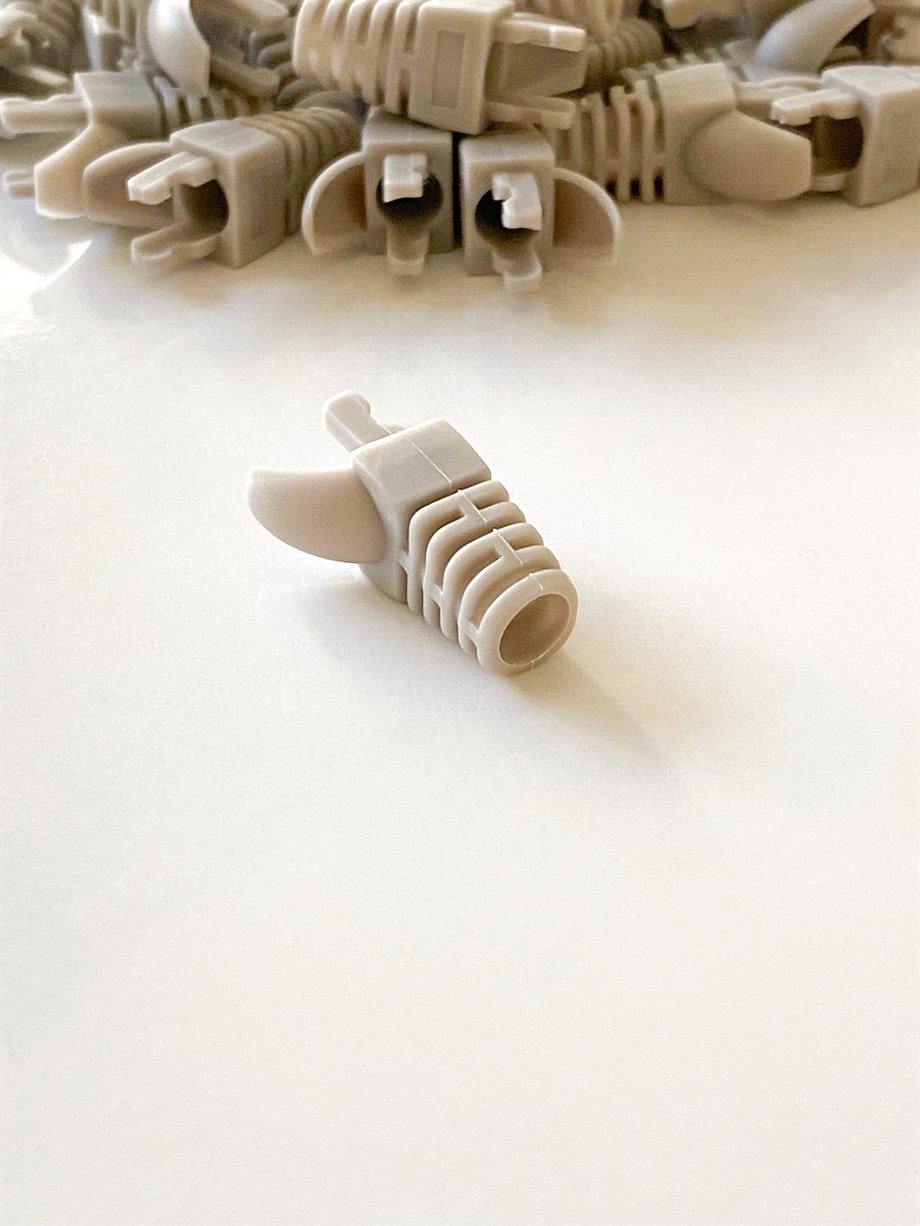 RJ45 BOTH PABUÇ KORUMA KILIFI YENİ NESİL GRİ RENK 100 ADET PAKETRJ45 BOTH PABUÇ KORUMA KILIFI YENİ NESİL GRİ RENK 100 ADET PAKETBaşodaAğ Kabloları ve AdaptörleriB04473