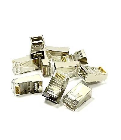 RJ45 METAL CAT 6 - 1 PAKET - 20 ADETBaşodaAğ Kabloları ve AdaptörleriB00363