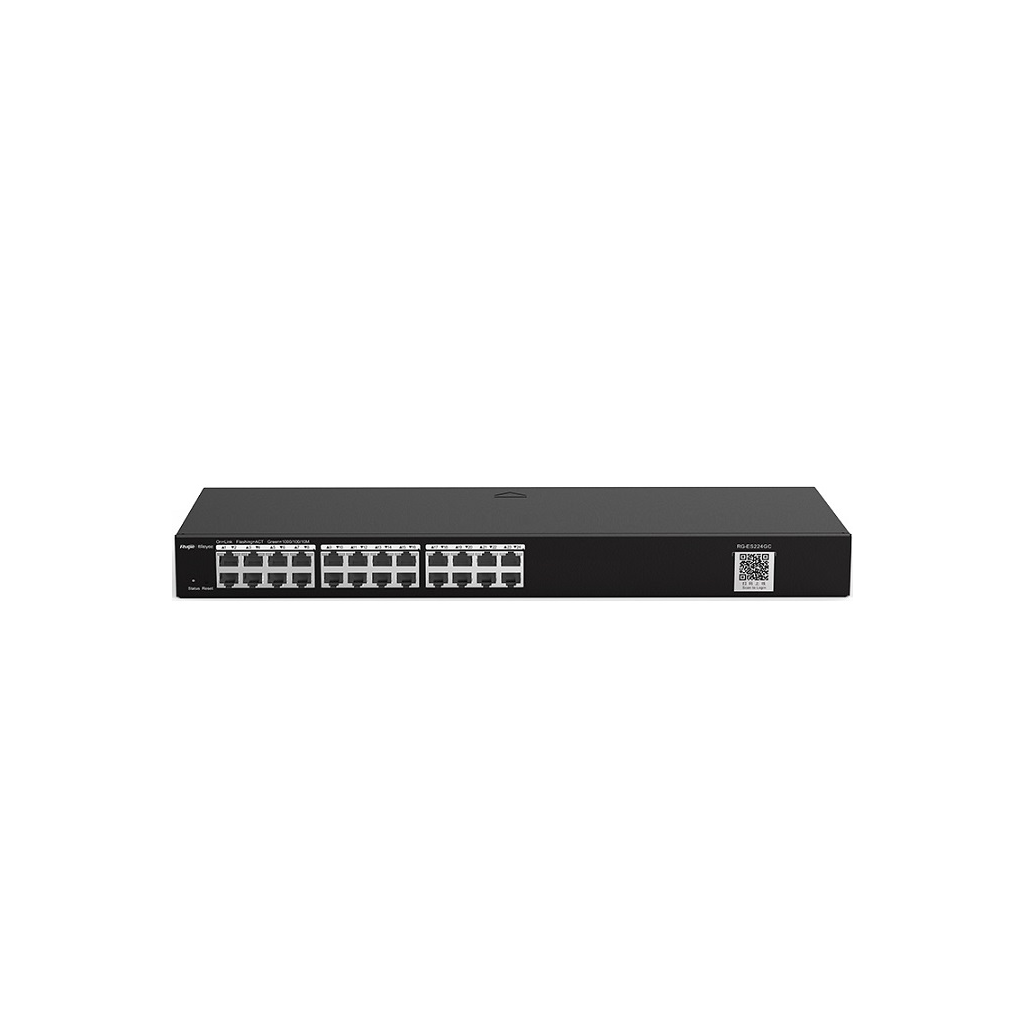 RUIJIE REYEE RG-ES224GC-V2  24 Port GigaBit  RUIJIE Colud Yönetilebilir Switch  Metal Kasa