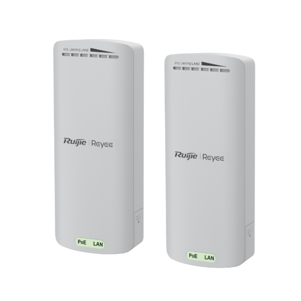 RUIJIE Reyee RG-EST100-E 2,4Ghz., 300 Mhz., Dış Ortam Noktadan Noktaya Acces Point (Kutu İçeriği 2 Adet )