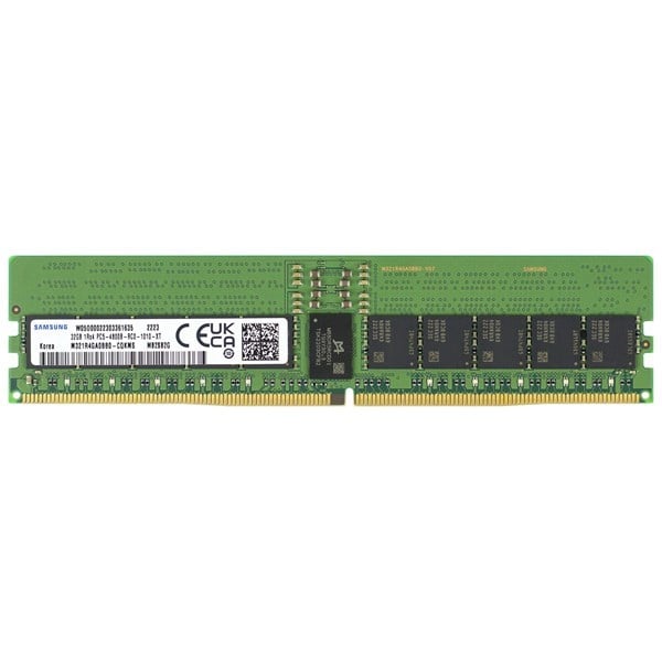 SAMSUNG 32GB DDR5 ECC RDIMM 4800MHz 2Rx8 SUNUCU RAM M321R4GA0BB0-CQK