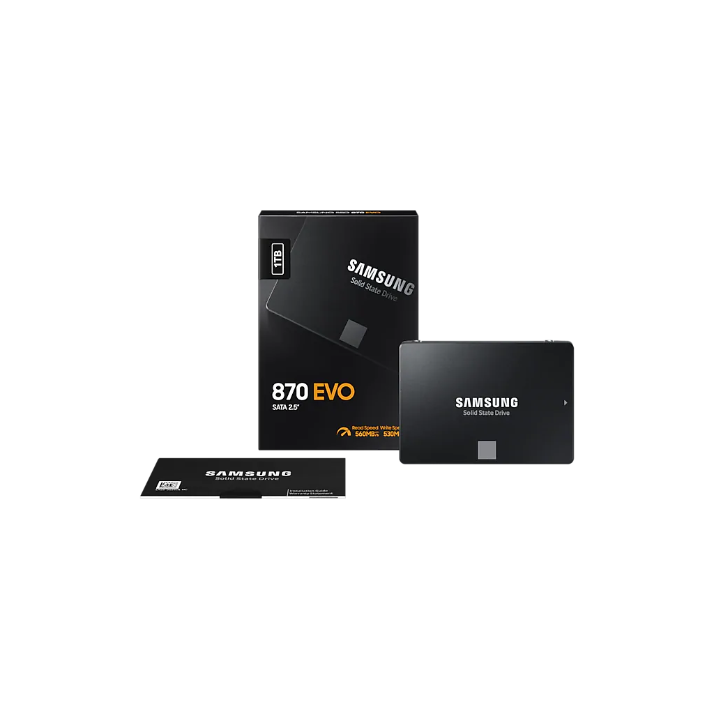 SAMSUNG MZ-77E1T0BW 870 EVO 1TB 560/530, 2,5