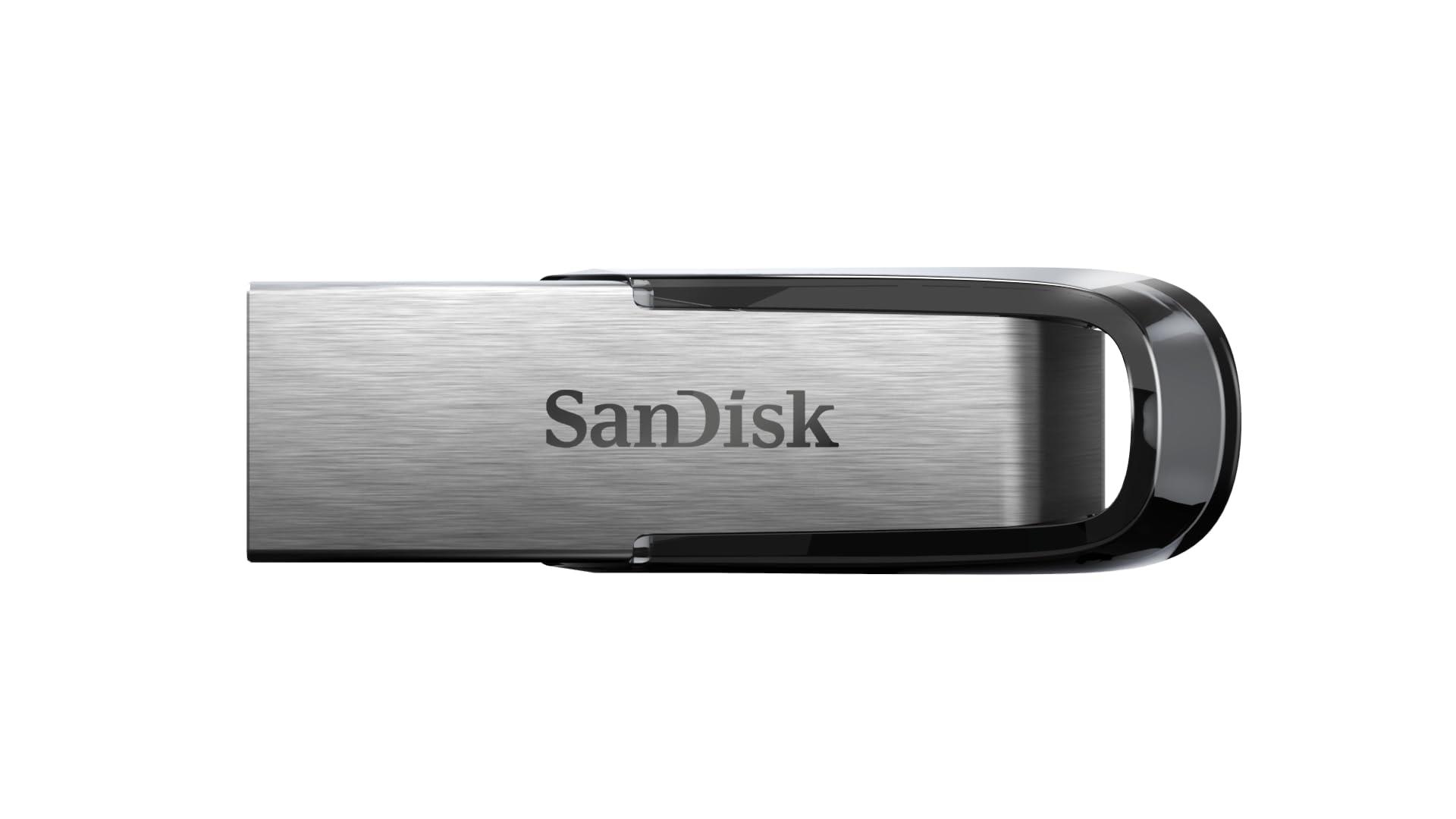 Sandisk SDCZ73-064G-G46 64GB Ultra Flair Metal 3.0 USB Flash Bellek BlackSANDISKUSB BellekB05820