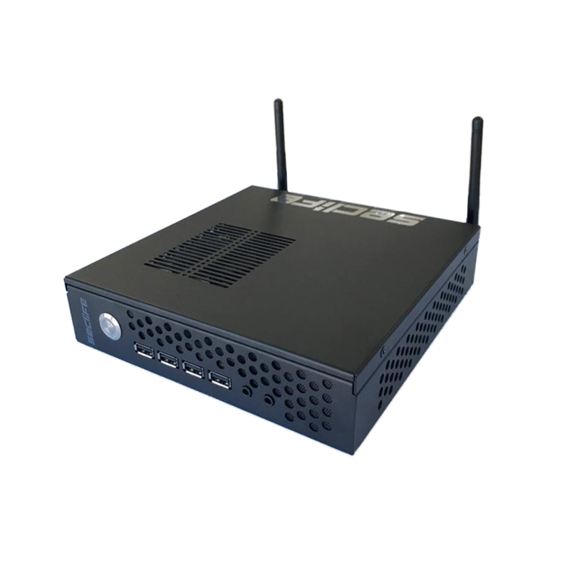 SECLIFE CORE I3 4130 - 8GB DDR3 - 128GB SSD - FDOS Mini PC Siyah / MP-408