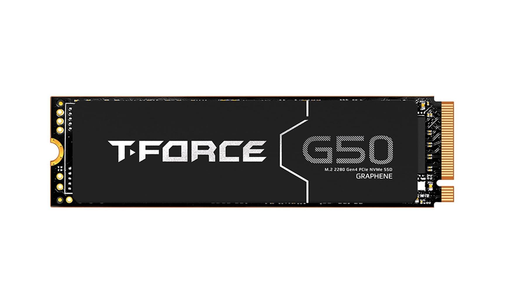 Team 512GB Team T-Force G50 5000-2500MB-s NVMe PCIe Gen4x4 M.2 SSD Disk (TM8FFE512G0C129)